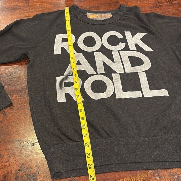 Aviator Nation Crew Neck Rock And Roll Sweatshirt XS - Picture 10 of 10
